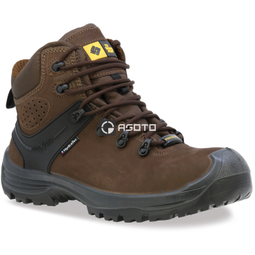 TOWORKFOR Hiker Brown S3 munkavédelmi bakancs