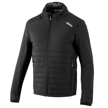 SPARCO Frame fekete férfi steppelt dzseki