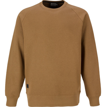 TOWORKFOR Sweatshirt barna férfi gyorsan száradó pulóver a kiváló kényelemért