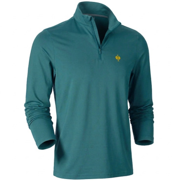 ENGELBERT STRAUSS 21745 zöld férfi nyári funkcionális póló UV 50+ védelemmel