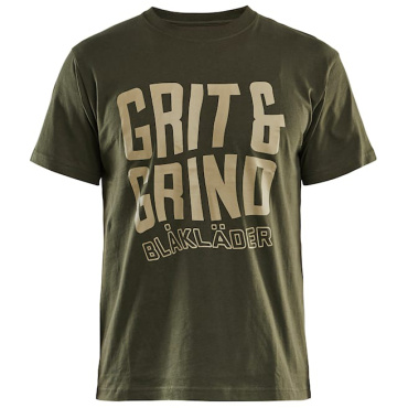 BLAKLADER Sweden Grit 100% cotton férfi póló