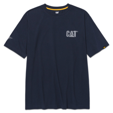 CATERPILLAR Graphic Tee szürke férfi póló, kényelmes, modern, látványos CAT mint