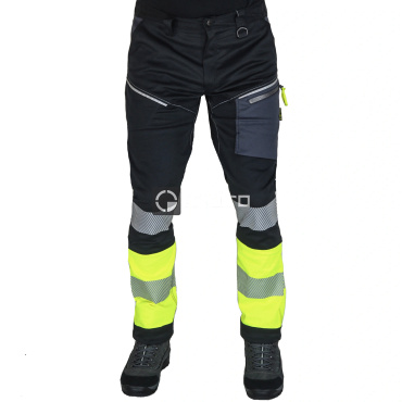 SIR Contrast Stretch HI-VIZ munkanadrágok