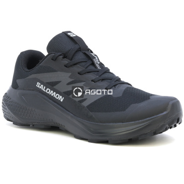 SALOMON ALPHAGLIDE Black trekking cipők