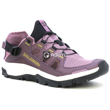 SALOMON Techamphibian 5 W lila női nyári outdoor cipő, könnyű és légáteresztő
