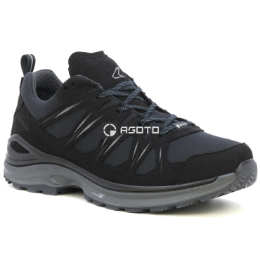 LOWA Innox Evo II GTX fekete férfi outdoor cipő Gore-Tex membránnal