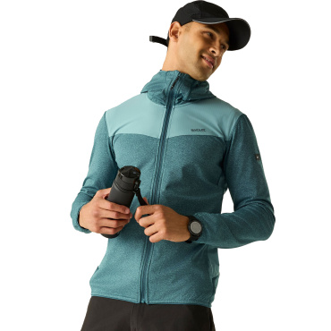 EGATTA Finchdale kék férfi funkcionális outdoor pulóver