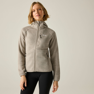REGATTA Newhill Hood bézs női outdoor pulóver, kényelmes és meleg