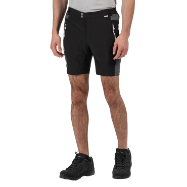 REGATTA Mountain shorts černé pánské outdoor kraťasy