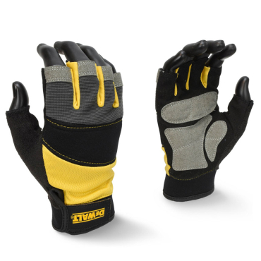 DEWALT DPG213 Half Finger munkakesztyű