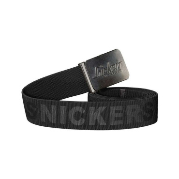 SNICKERS fekete profi öv fém csattal