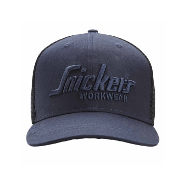 SNICKERS Trucker Cap kék férfi baseballsapka légáteresztő anyagból