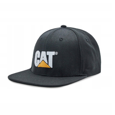 CATERPILLAR Sheridan Flat Bill fekete férfi baseball sapka lapos silttel