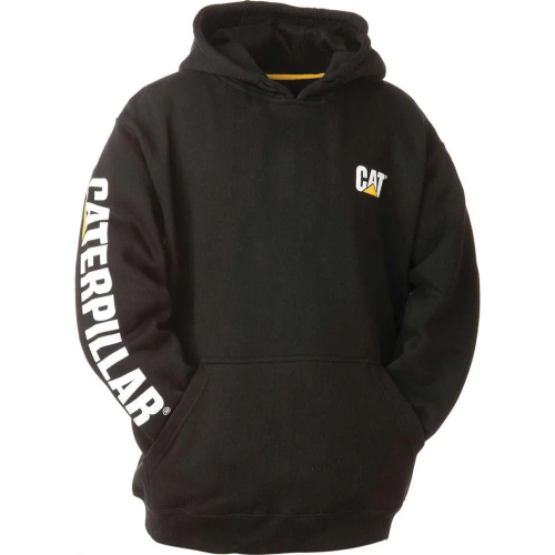 CATERPILLAR Trademark Banner férfi pulóver