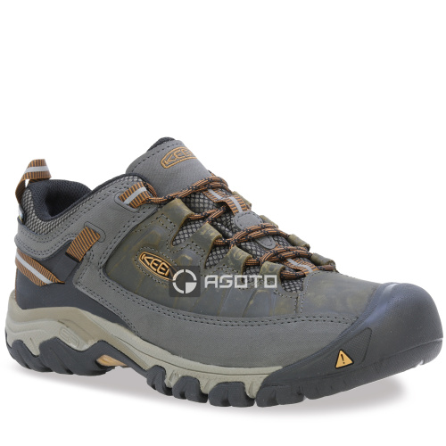 KEEN Targhee III WP M olivová pánská outdoor obuv + membrána