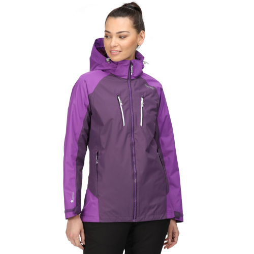 REGATTA Calderdale IV fialová dámská outdoor bunda + Isotex membrána