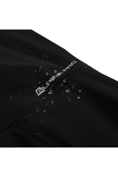 részlet ALPINE PRO Rohana dámské softshell kalhoty černé