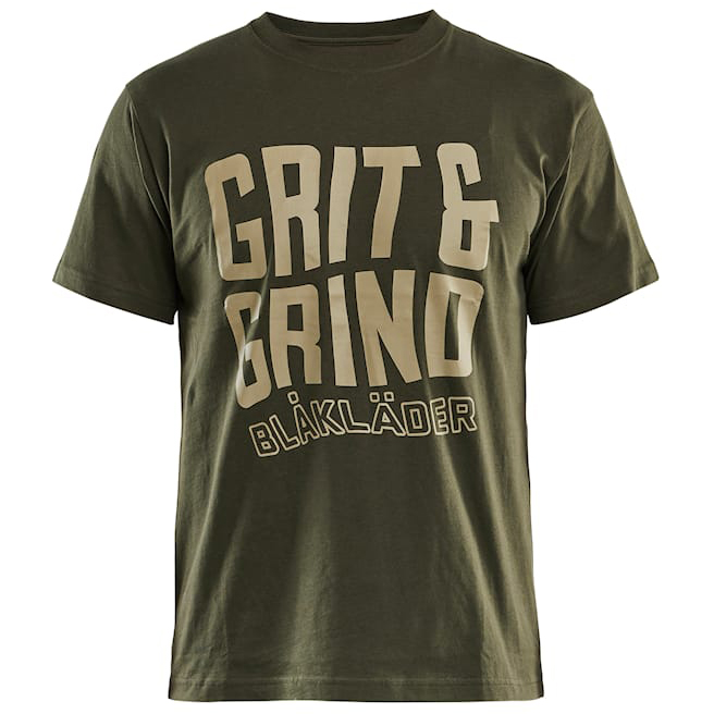 részlet BLAKLADER Sweden Grit 100% cotton férfi póló