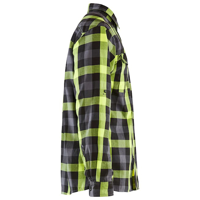 részlet BLAKLADER Sweden férfi flanel ing