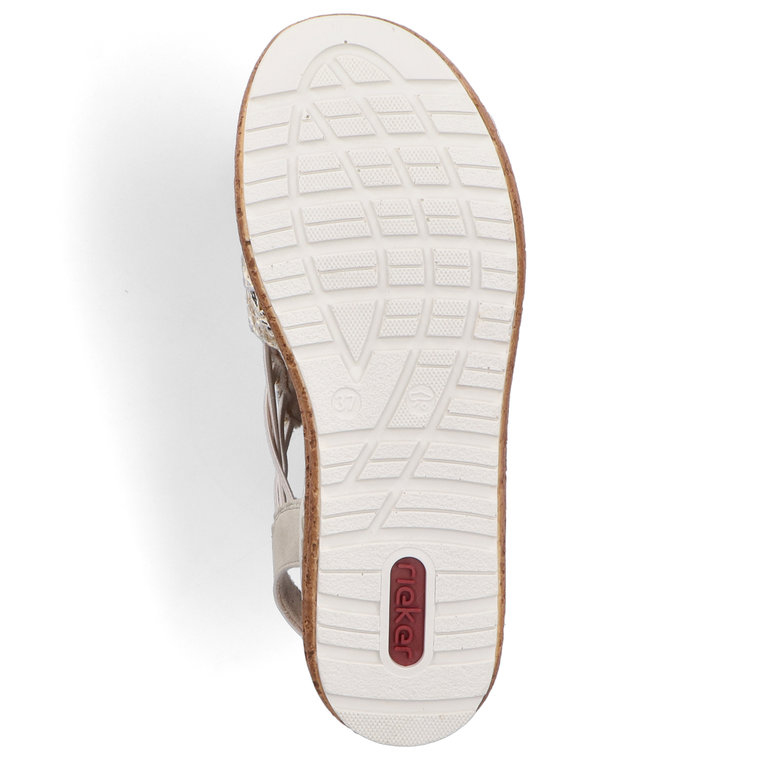 részlet RIEKER 62741-60 női szandál