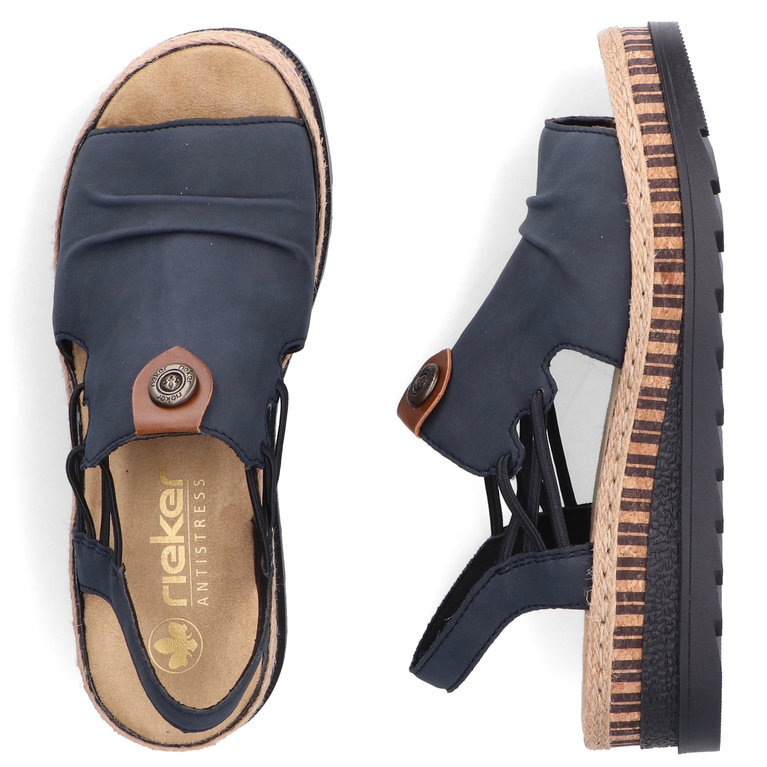 részlet RIEKER V7972-14 női szandál