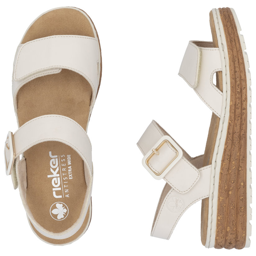 részlet RIEKER 62760-60 női szandál