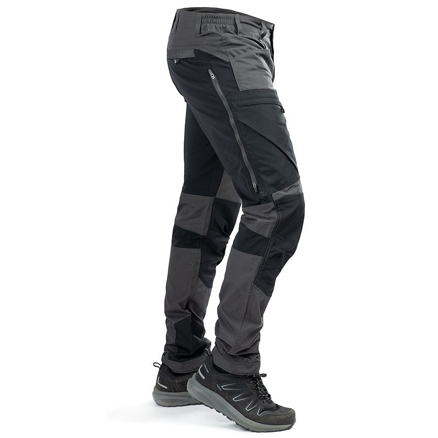 részlet ARRAK Sweden Active szürke férfi outdoor nadrág, vízálló, rugalmas és rendkívül