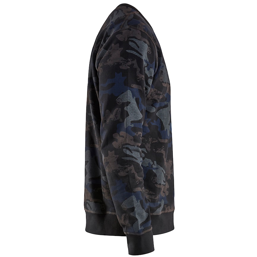 részlet BLAKLADER Sweden Limited Edition 100% Cotton férfi pulóver