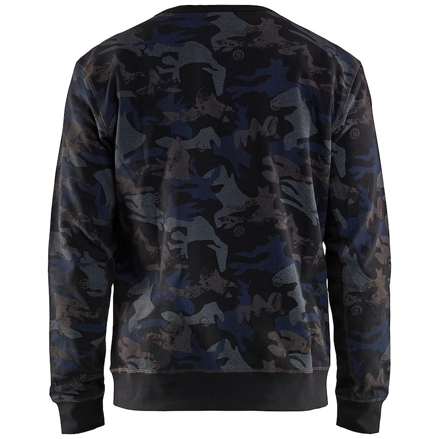 részlet BLAKLADER Sweden Limited Edition 100% Cotton férfi pulóver