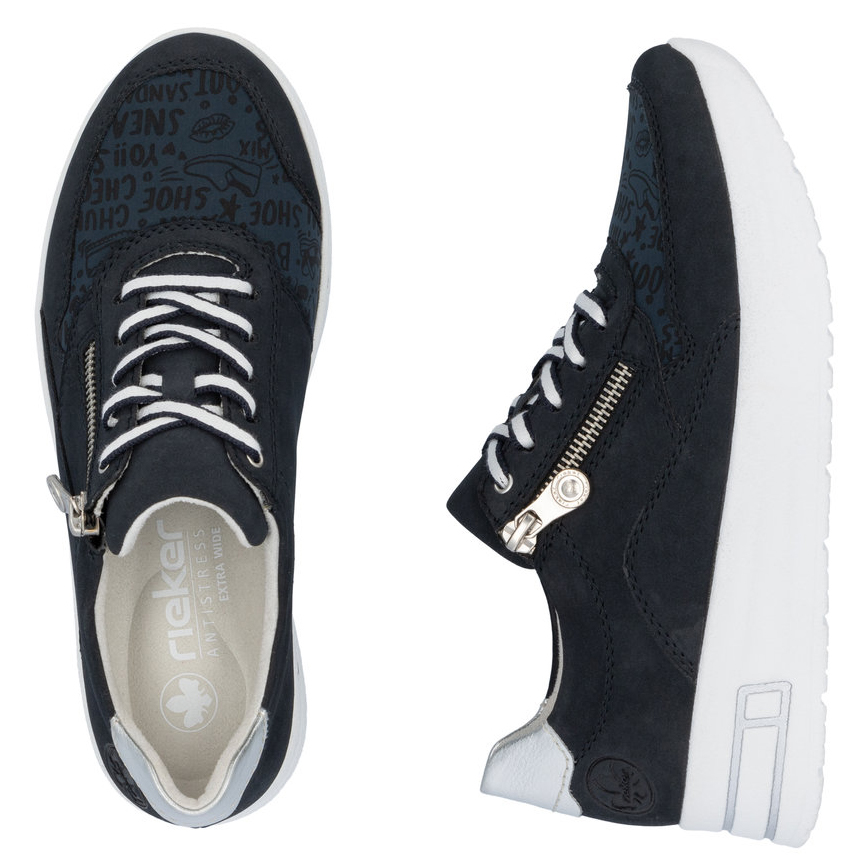 részlet RIEKER N8114-14 női cipő