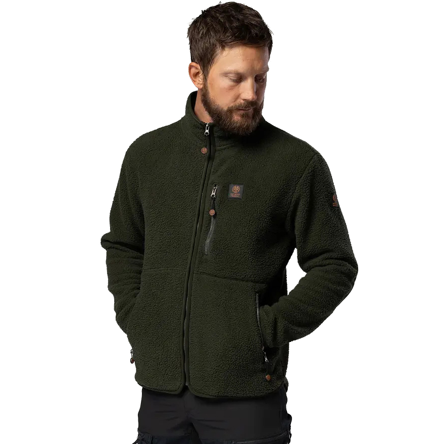 részlet Beyond Nordic Sweden Teddy férfi dzseki