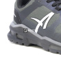 előnézet ALBATROS Halo Green Low S3S fekete férfi munkavédelmi cipő, könnyű és kényelmes