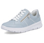 előnézet RIEKER N1313-12 kék női sneaker természetes bőrből Antistress talppal