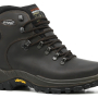 előnézet GRISPORT Classic barna férfi bőr outdoor cipő Vibram talppal és Spo-Tex® membrán