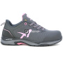 előnézet ALBATROS Twist Pink Low S1P ESD szürke női munkavédelmi cipő, légáteresztő és ké
