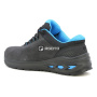 előnézet BICAP Rajin S3 szürke férfi bőr munkavédelmi cipő könnyű és kényelmes