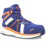 előnézet PUMA Rival Mid S1P ESD blue/orange munkavédelmi bakancs