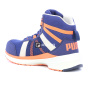 előnézet PUMA Rival Mid S1P ESD blue/orange munkavédelmi bakancs