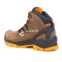 előnézet BICAP Seal Mid S3 barna férfi munkavédelmi cipő + szellőző rendszer és stabilizá