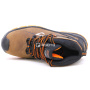 előnézet BICAP Seal Mid S3 barna férfi munkavédelmi cipő + szellőző rendszer és stabilizá