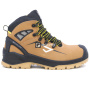 előnézet BICAP Leopard Mid S3 bézs férfi munkavédelmi cipő Pro Air szellőzőrendszerrel