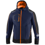 előnézet SPARCO TECH York modrá pánská softshell bunda