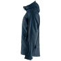 előnézet BLAKLADER Sweden kék férfi softshell kabát, vízlepergető