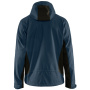 előnézet BLAKLADER Sweden kék férfi softshell kabát, vízlepergető