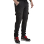 előnézet DIADORA Stone Cargo černé pánské kalhoty Jeans Stretch AKCE