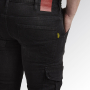 előnézet DIADORA Stone Cargo černé pánské kalhoty Jeans Stretch AKCE