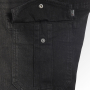 előnézet DIADORA Stone Cargo černé pánské kalhoty Jeans Stretch AKCE