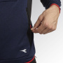 előnézet DIADORA Techno Polar fleece Stretch modrá pánská zimní mikina