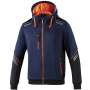 előnézet SPARCO Colorado Tech Full Zip modrá pánská mikina/bunda