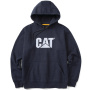 előnézet Caterpillar férfi pamut kényelmes modern Trademark pulóver sötétkék